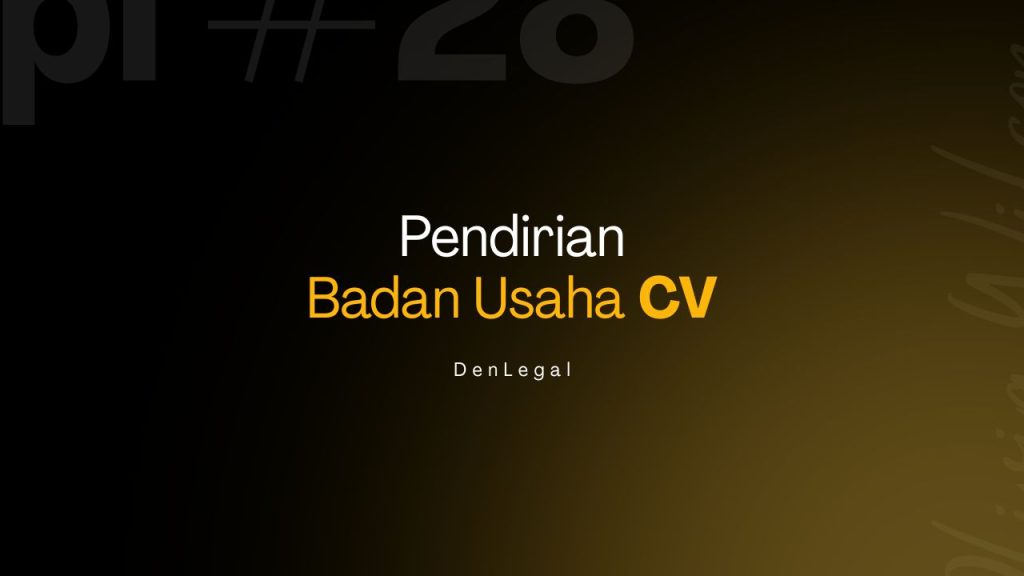 Jasa Pendirian CV di Tasikmalaya