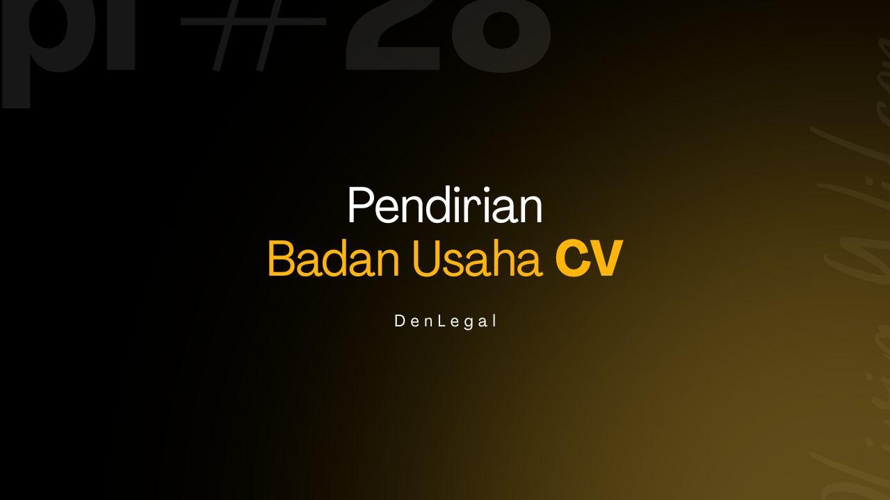 Jasa Pendirian CV di Tasikmalaya